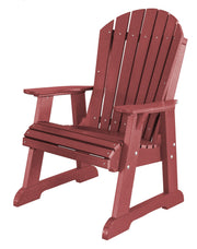 Wildridge Wildridge Heritage Recycled Plastic High Fan Back Chair Cherry Outdoor Chair LCC-117-C