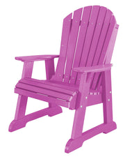 Wildridge Wildridge Heritage Recycled Plastic High Fan Back Chair Purple Outdoor Chair LCC-117-PU