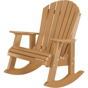 Wildridge Wildridge Heritage Recycled Plastic High Fan Back Rocker Chair Cedar Rocking Chair LCC-115-CE