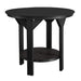Wildridge Wildridge Heritage Recycled Plastic Pub Table Black Tables LCC-179-B