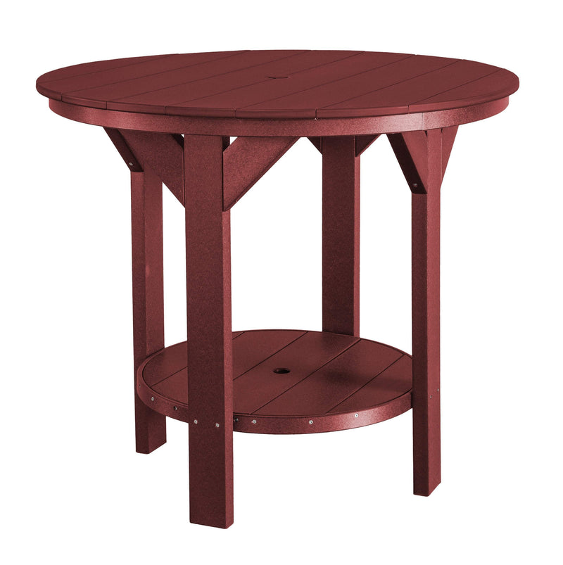Wildridge Wildridge Heritage Recycled Plastic Pub Table Cherry Tables LCC-179-C