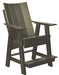 Wildridge Wildridge Outdoor Contemporary Balcony Height Adirondack Chair Adirondack Chair