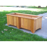 Wood Country Wood Country Cedar Planter Box #6 Cedar Stain + $5.00 Planter Box WCCPB6S