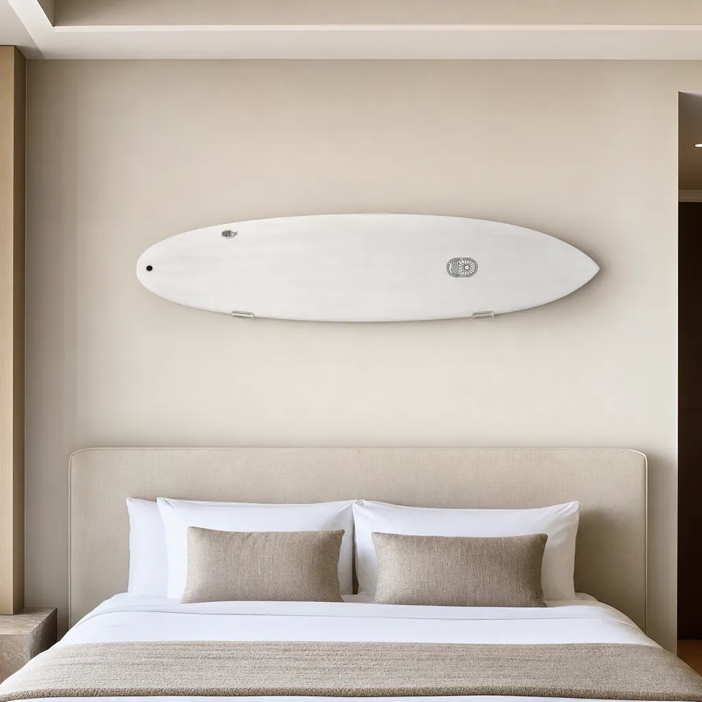 The Humboldt – Bomb Proof Tech Carbon mounted on the wall of a high-end space (AI-generated visualization)